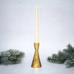 Bougeoir en métal doré Orla - boutique décoration Montreal