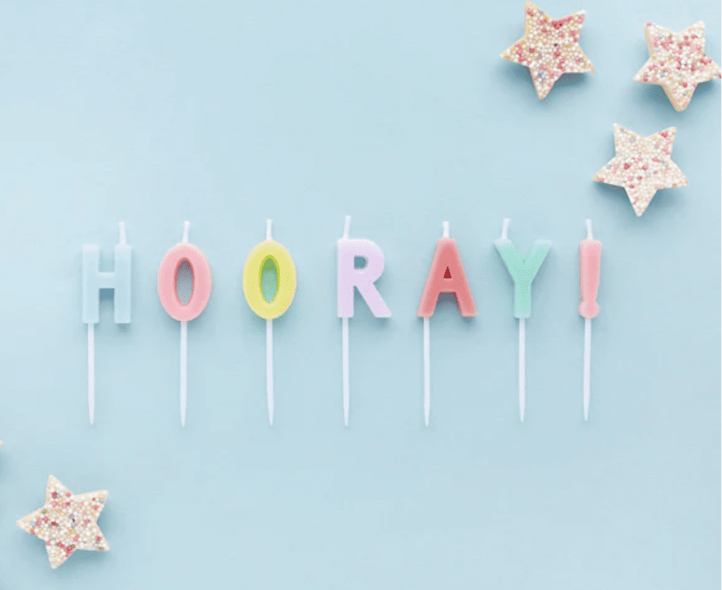 Bougies de fête - HOORAY! - Accessories - Kids - boutique décoration Montreal