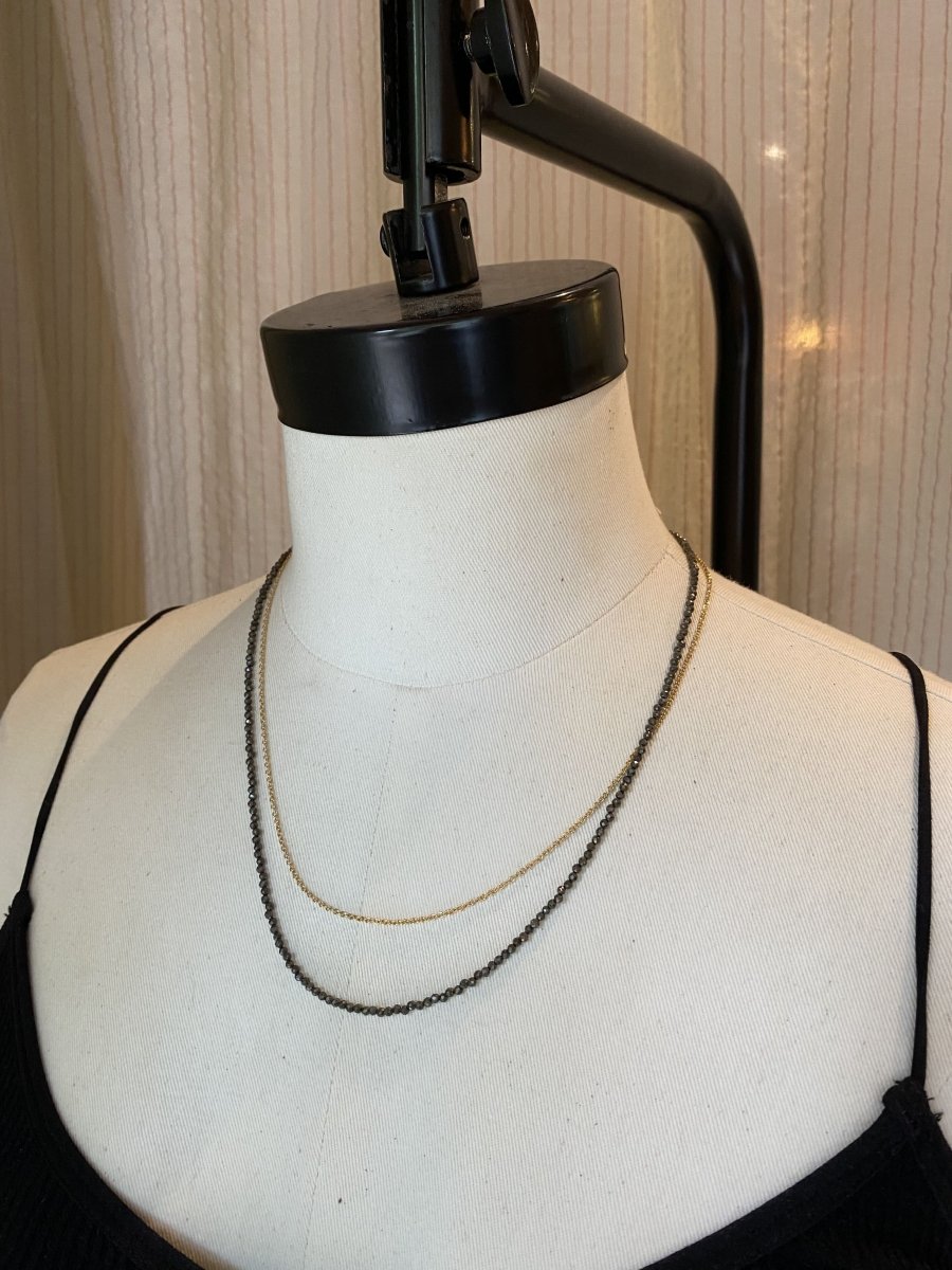 Collier - Le Double 20 - SB - Jewelry - boutique décoration Montreal
