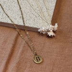 Collier Lettre - boutique décoration Montreal