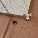 Collier Lettre - boutique décoration Montreal