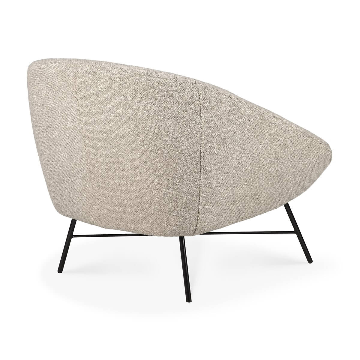Fauteuil Barrow Blanc - boutique décoration Montreal