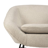 Fauteuil Barrow Blanc - boutique décoration Montreal