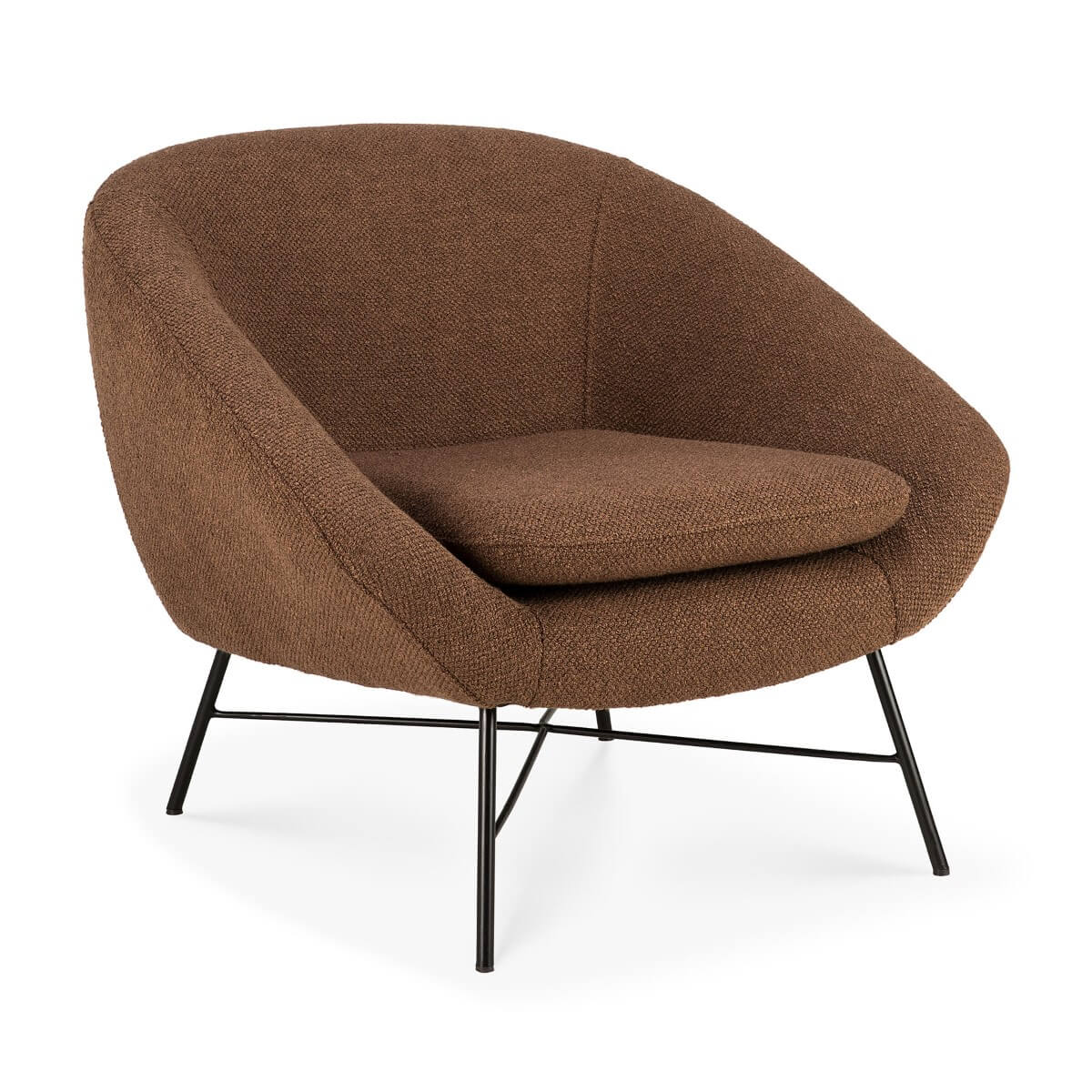 Fauteuil Barrow Brun - boutique décoration Montreal
