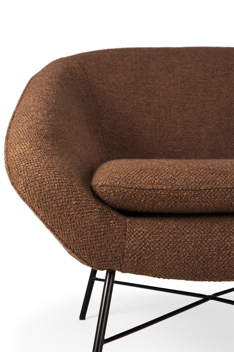Fauteuil Barrow Brun - boutique décoration Montreal