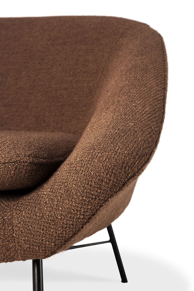 Fauteuil Barrow Brun - boutique décoration Montreal