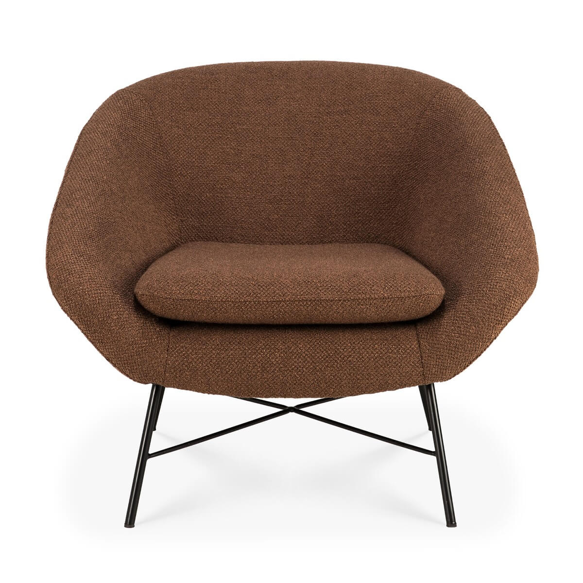 Fauteuil Barrow Brun - boutique décoration Montreal