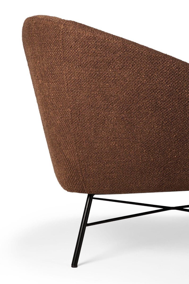 Fauteuil Barrow Brun - boutique décoration Montreal