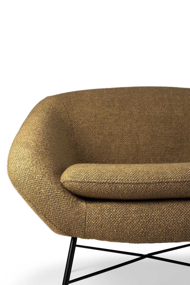 Fauteuil Barrow Gingembre - boutique décoration Montreal