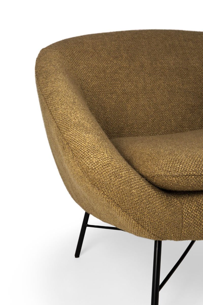 Fauteuil Barrow Gingembre - boutique décoration Montreal