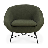 Fauteuil Barrow Vert - boutique décoration Montreal