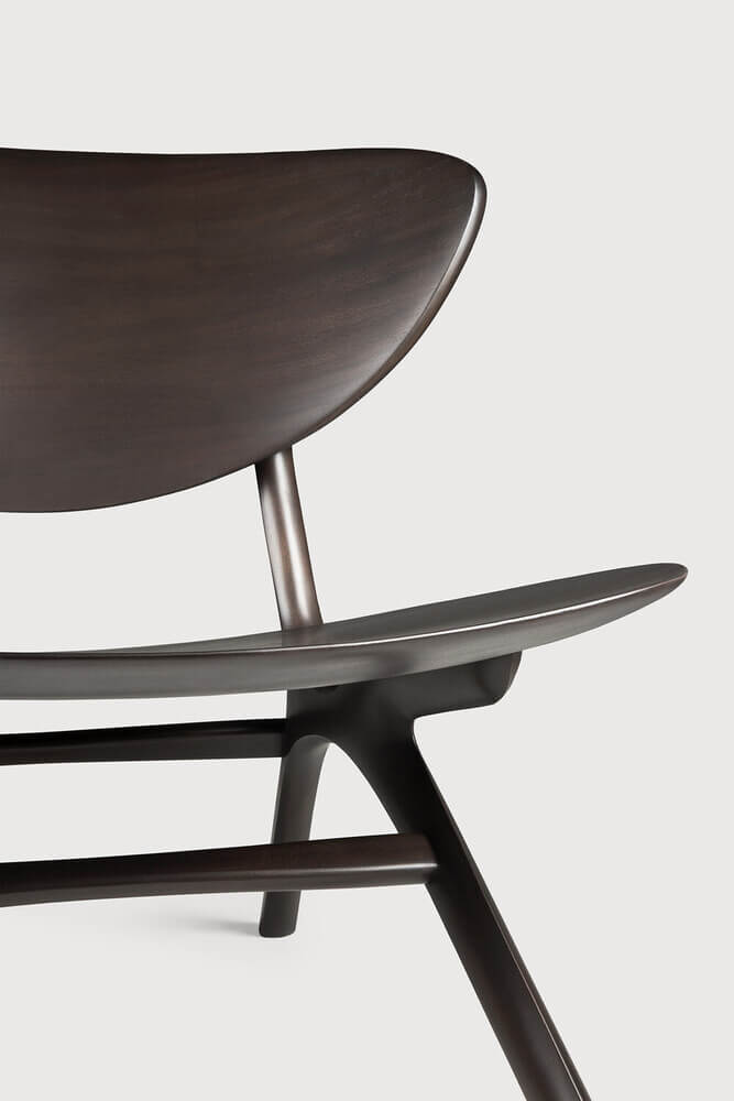 Fauteuil Eye - Acajou - boutique décoration Montreal