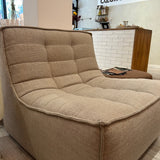 VENTE DEMO - Divan N701 en tissu beige - Old Saddle
