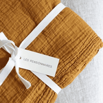 Grand Plaid/ Nappe Safran - boutique décoration Montreal