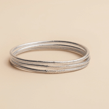 Kumali Bracelet Mince Mantra - Argent Mince - boutique décoration Montreal