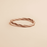 Kumali Bracelet Twist Mantra - Champagne - boutique décoration Montreal