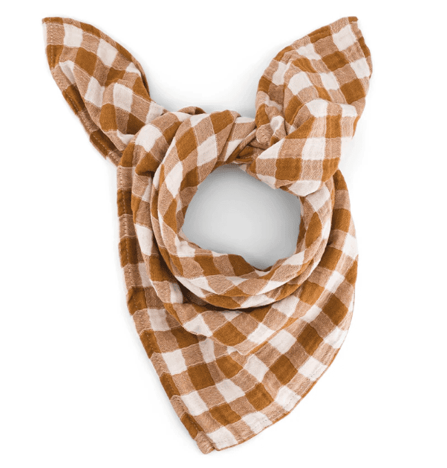 LANGE BIANCA VICHY CARAMEL - Accessories - Kids - boutique décoration Montreal
