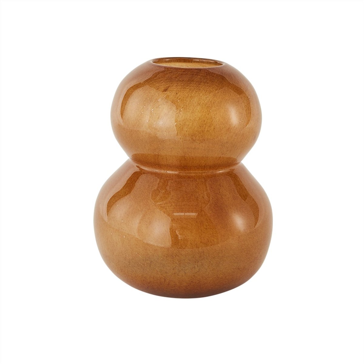 Lasi Vase - Large Ambre - boutique décoration Montreal