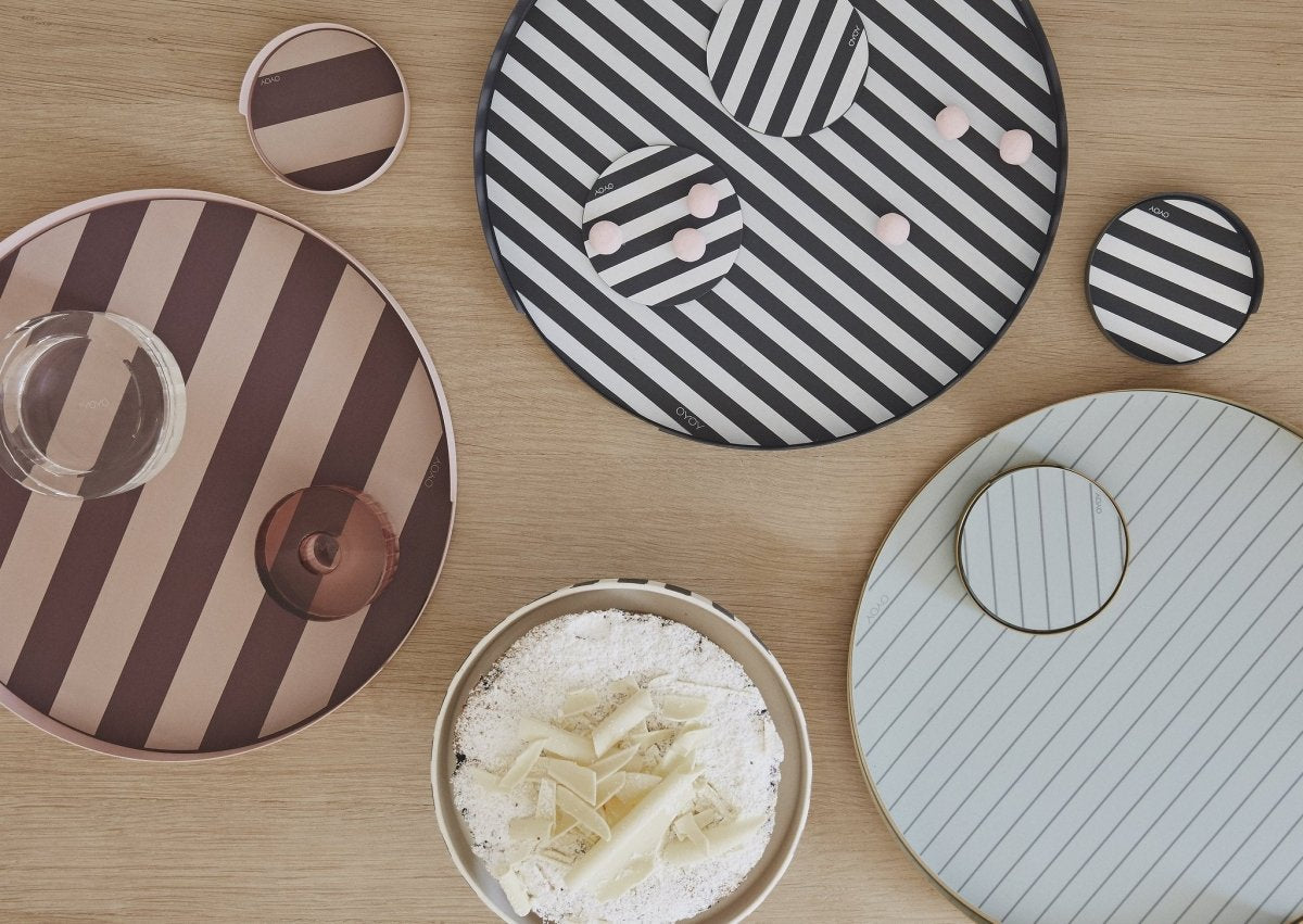Oka Tray - Rose - Tray - boutique décoration Montreal