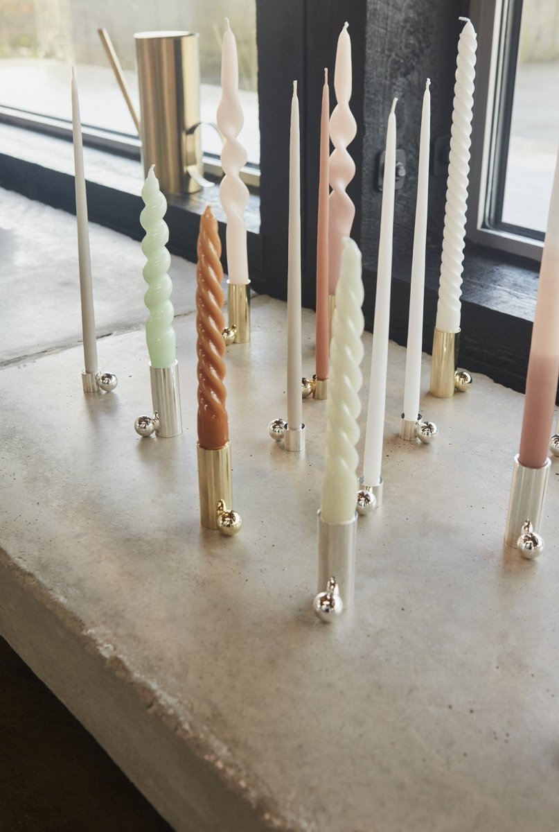 Palloa Candleholder - Low - Brass - Candleholder - boutique décoration Montreal