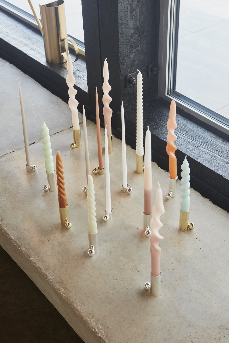 Palloa Candleholder - Low - Brass - Candleholder - boutique décoration Montreal