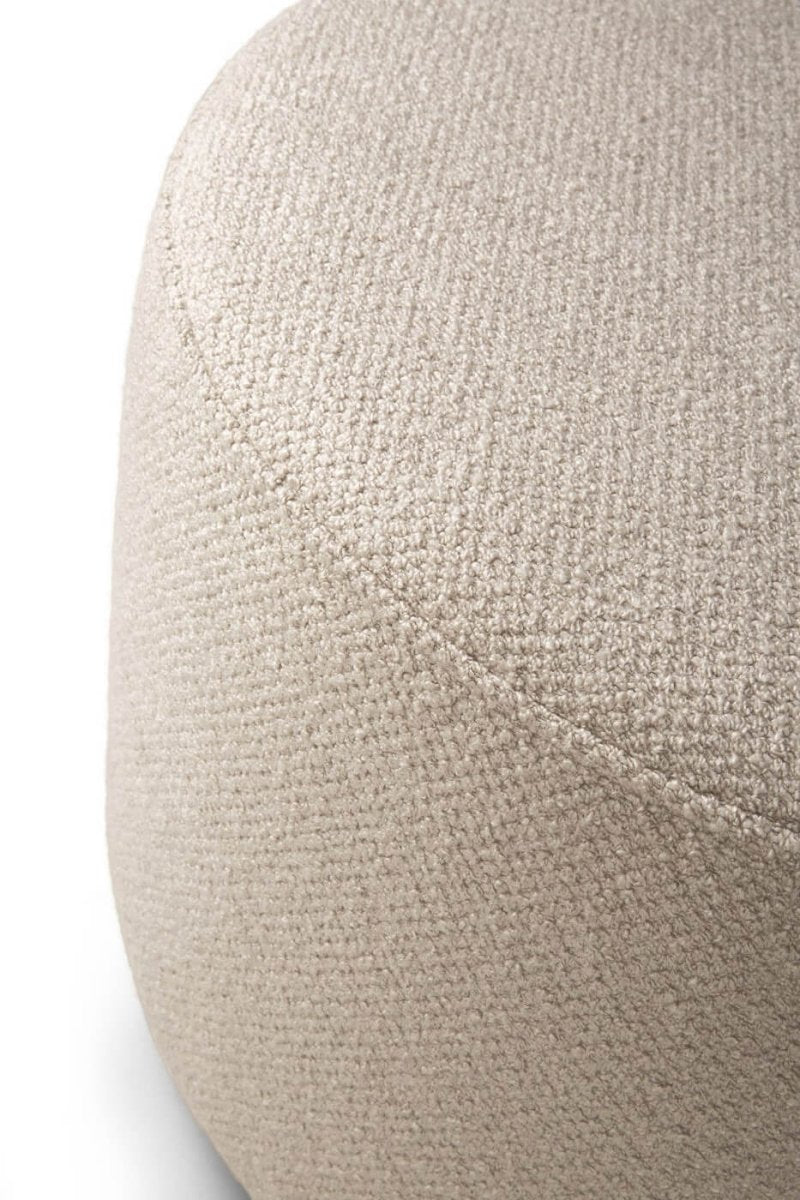 Pouf Barrow - Blanc - boutique décoration Montreal