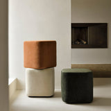 Pouf Cube - Canelle - boutique décoration Montreal