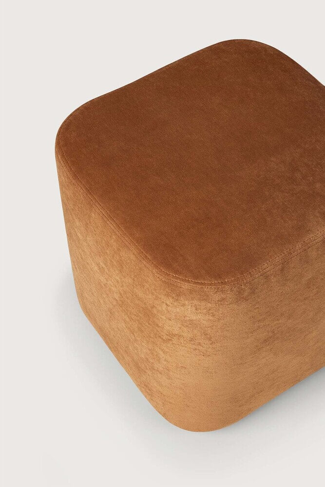 Pouf Cube - Canelle - boutique décoration Montreal