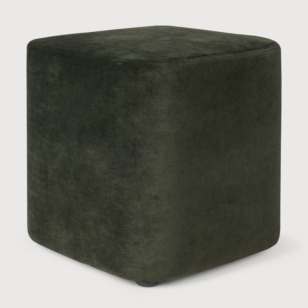 Pouf Cube - Foret - boutique décoration Montreal