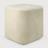 Pouf Cube - Sable - boutique décoration Montreal