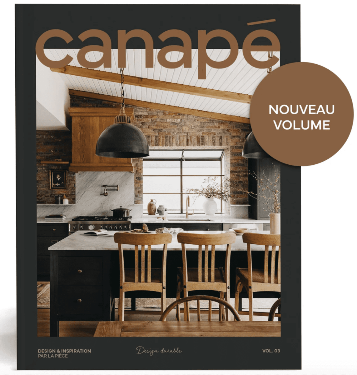 Revue Canapé Vol.3 - boutique décoration Montreal