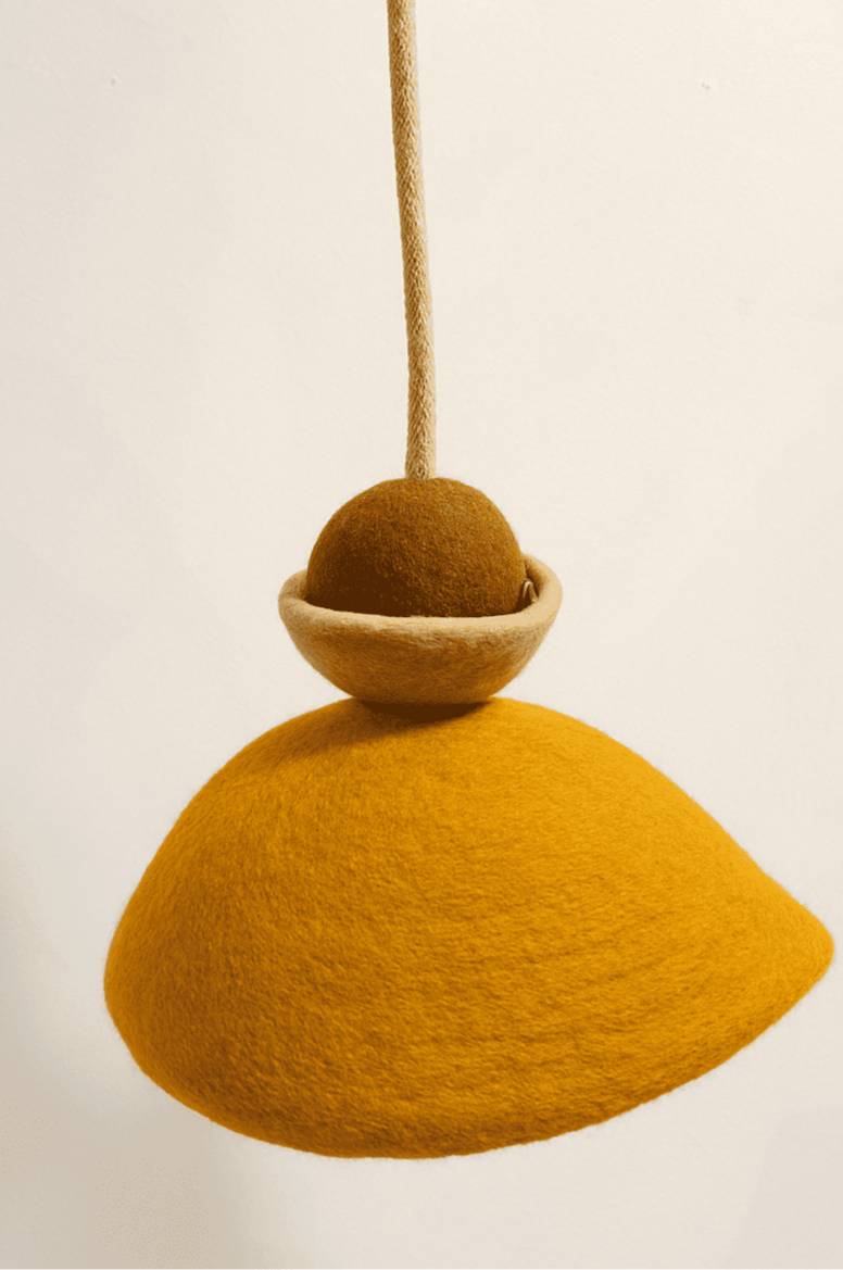 Suspension Culbuto Mix Nude/ Ocre - Light Accessories - boutique décoration Montreal