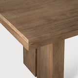 Table rallonge double - Teck - boutique décoration Montreal