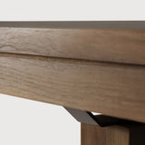 Table rallonge double - Teck - boutique décoration Montreal
