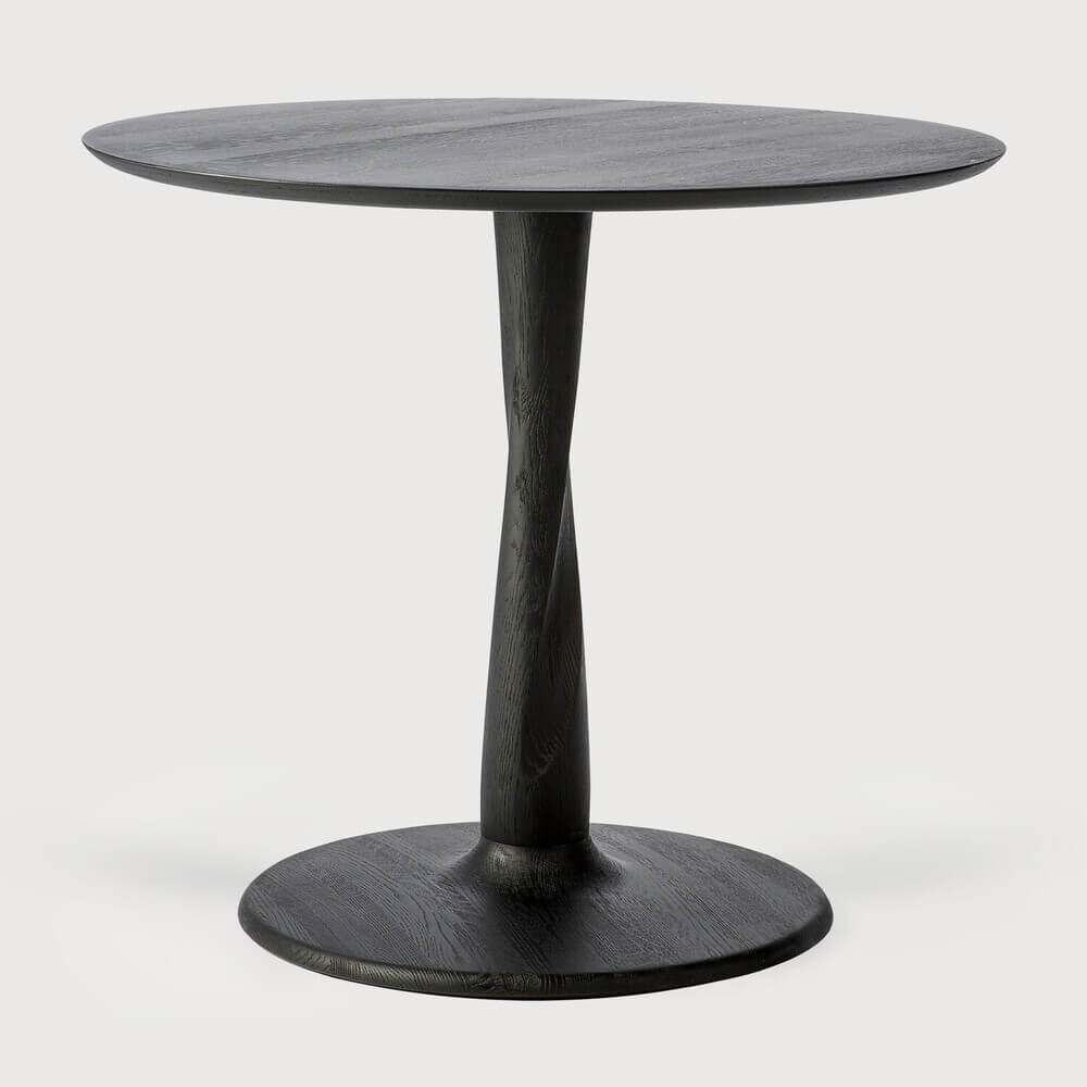 Table Torsion Noir - boutique décoration Montreal