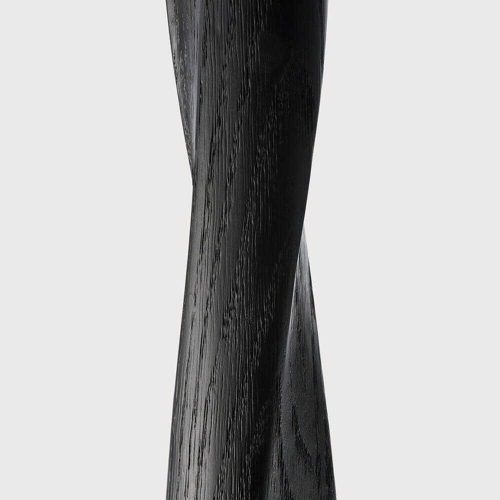 Table Torsion Noir - boutique décoration Montreal
