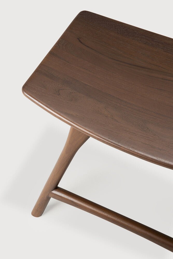 Tabouret de comptoir - Teck Osso - boutique décoration Montreal
