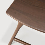 Tabouret de comptoir - Teck Osso - boutique décoration Montreal