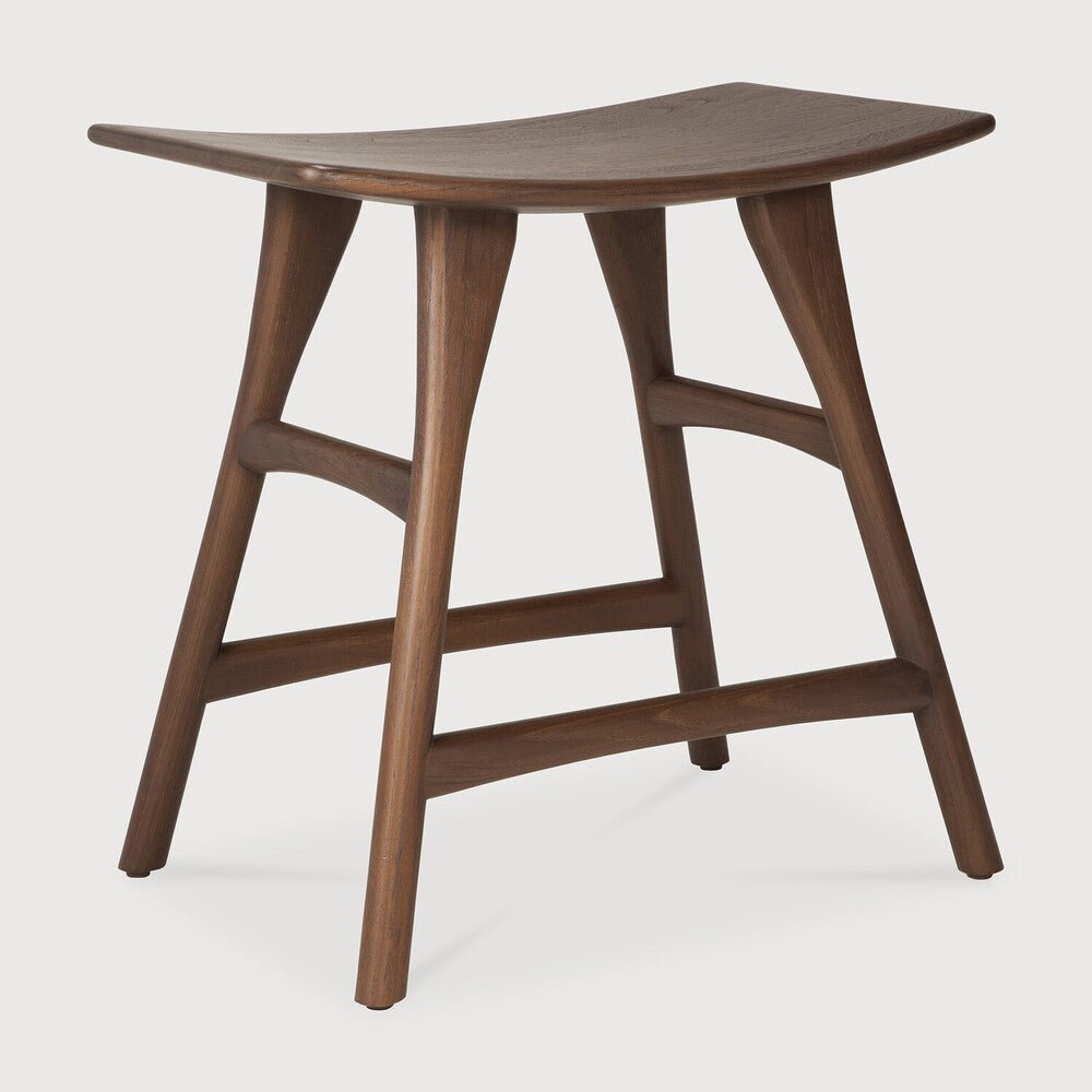 Tabouret de comptoir - Teck Osso - boutique décoration Montreal