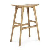 Tabouret Osso - Chêne - boutique décoration Montreal