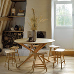 Tabouret Osso - Chêne - boutique décoration Montreal