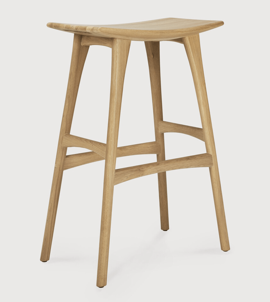 Tabouret Osso - Chêne - boutique décoration Montreal