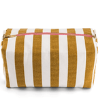 Trousse de toilette - Rayures Caramel - boutique décoration Montreal