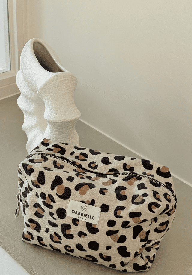 Trousse Leopard - boutique décoration Montreal