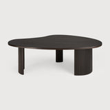 VENTE DEMO - Table basse Boomerang en acajou - boutique décoration Montreal