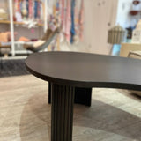 VENTE DEMO - Table basse Boomerang en acajou - boutique décoration Montreal