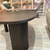 VENTE DEMO - Table basse Boomerang en acajou - boutique décoration Montreal