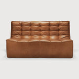 Divan N701 en cuir - Old Saddle - boutique décoration Montreal