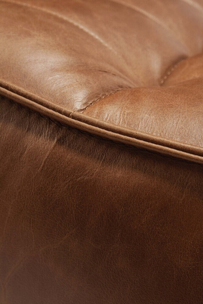 Divan N701 en cuir - Old Saddle - boutique décoration Montreal