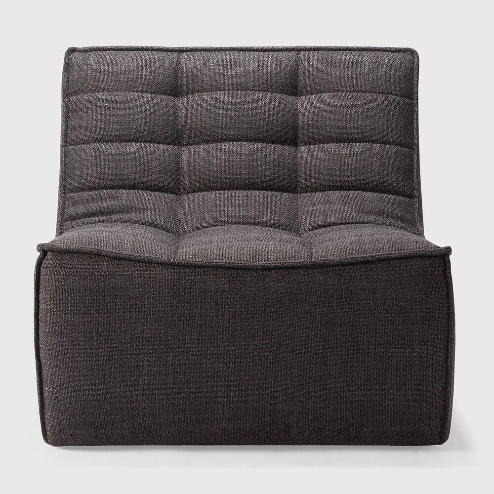 Divan N701 en tissu gris - Old Saddle - boutique décoration Montreal